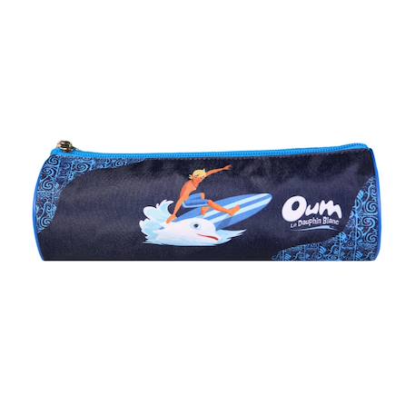 Trousse scolaire ronde oum le dauphin  - vertbaudet enfant