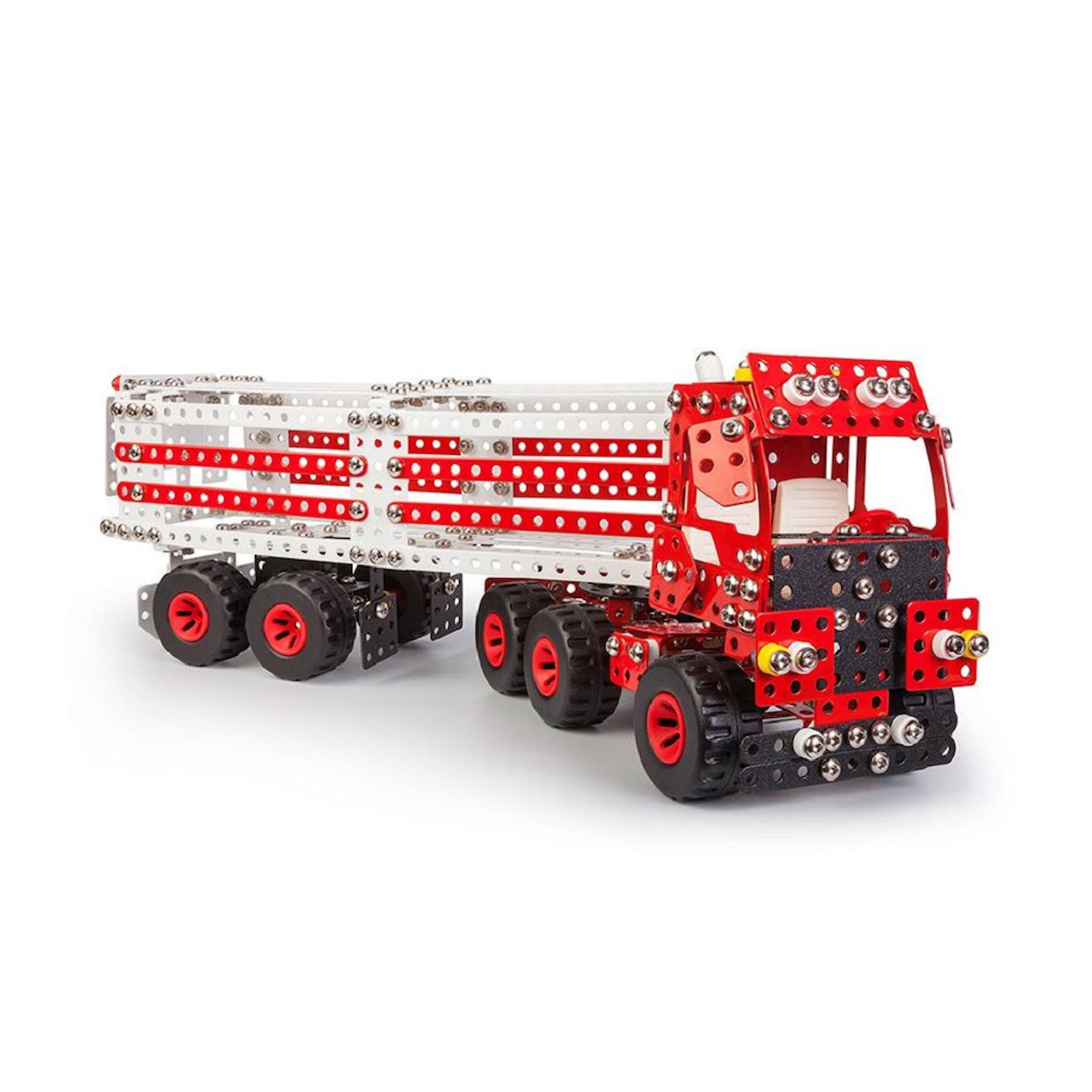 Constructor Pro - Camion Premium Truck 10 En 1 Rouge