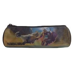 -Trousse scolaire ronde star wars / the mandalorian