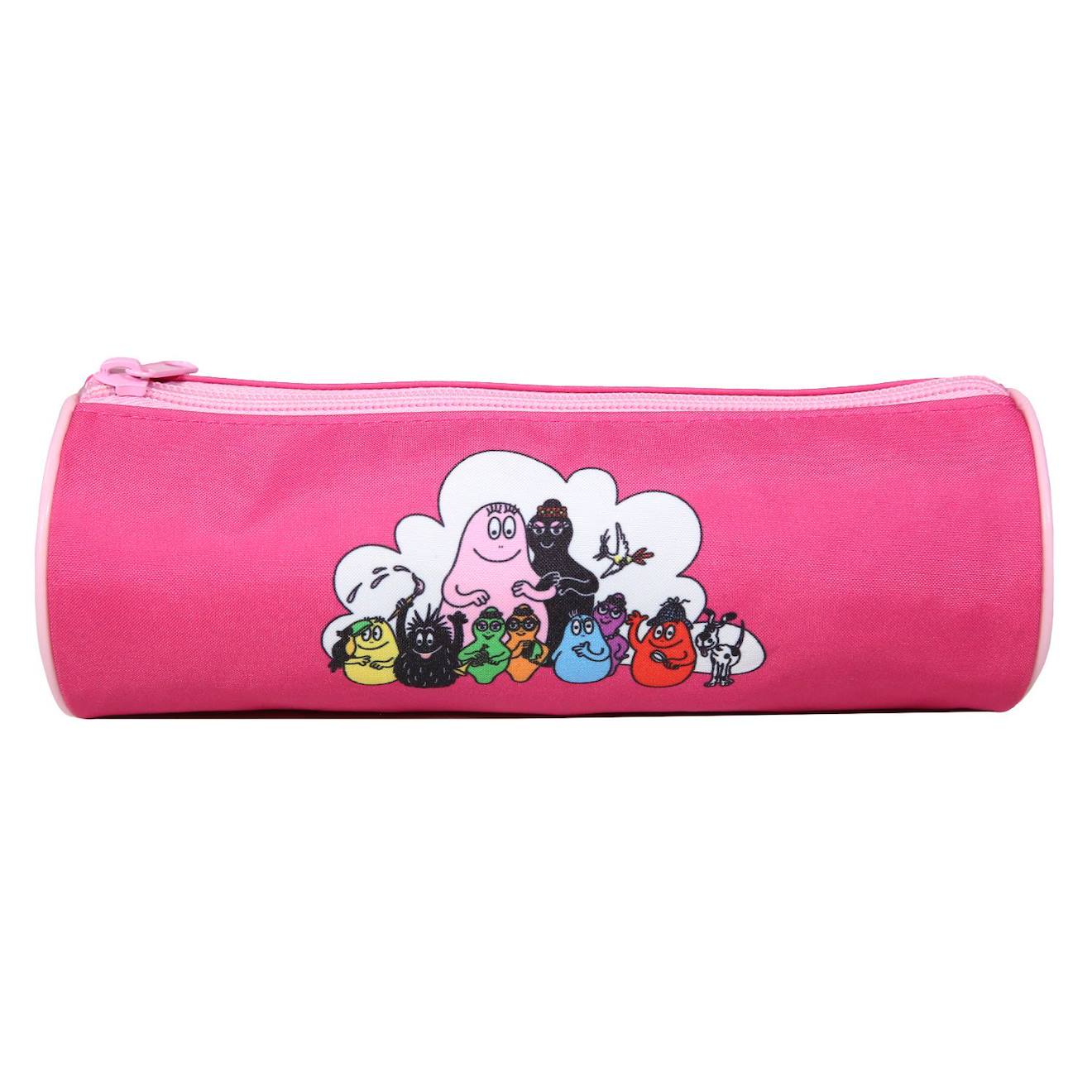 Trousse Scolaire Ronde Barbapapa Rose 10 €