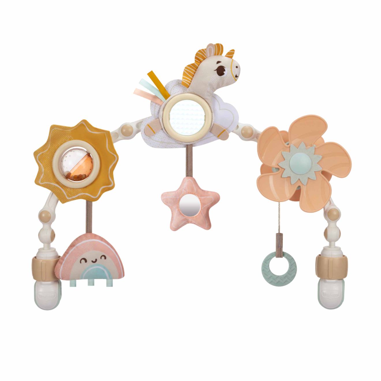 Arche D’activités Pour Poussette Licorne Beige Licorne