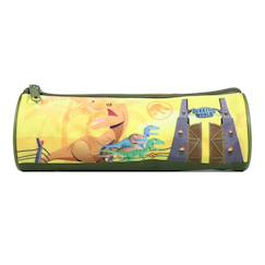-Trousse scolaire ronde jurassic world