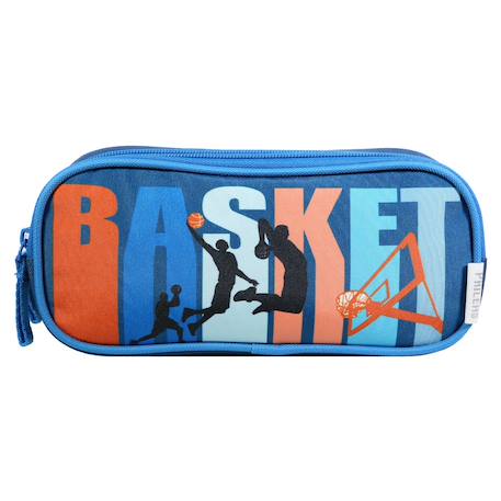 Trousse scolaire rectangulaire phileas  basket  - vertbaudet enfant