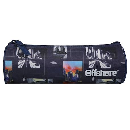 Trousse scolaire ronde offshore  city ville  - vertbaudet enfant