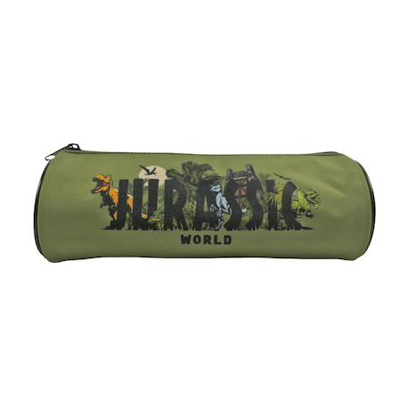 Trousse scolaire ronde jurassic world  - vertbaudet enfant