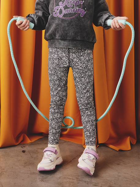 Fille-Legging technique sport imprimé fille