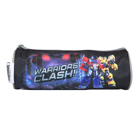 Trousse scolaire ronde transformers  - vertbaudet enfant