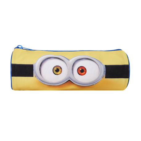 Trousse scolaire ronde les minions  - vertbaudet enfant