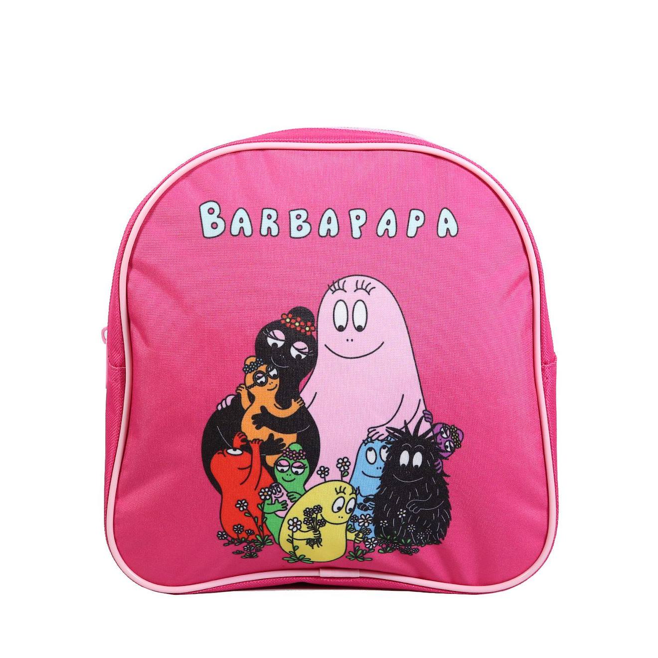 Sac À Dos Gouter Maternelle Barbapapa Rose