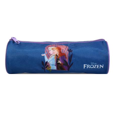 Trousse scolaire ronde disney la reine des neiges frozen  - vertbaudet enfant