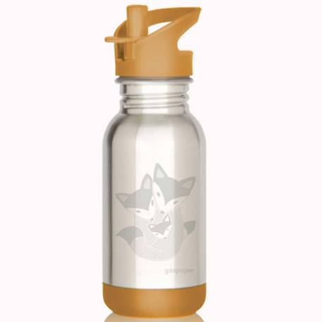 Garçon-Accessoires-Fourniture scolaire-Gourde en inox 400 ml loopy renards