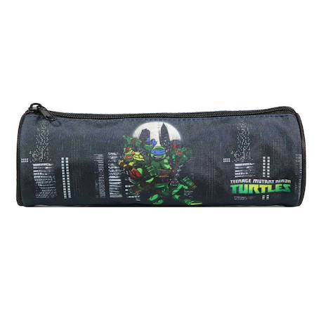 Garçon-Accessoires-Cartable, trousse-Trousse scolaire ronde tortues ninja