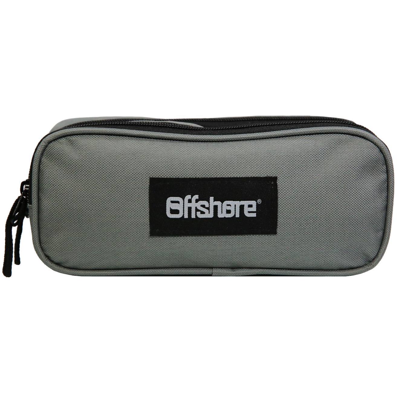 Trousse Scolaire Rectangulaire Offshore Gris