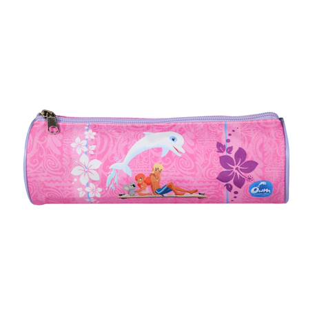 Trousse scolaire ronde oum le dauphin  - vertbaudet enfant