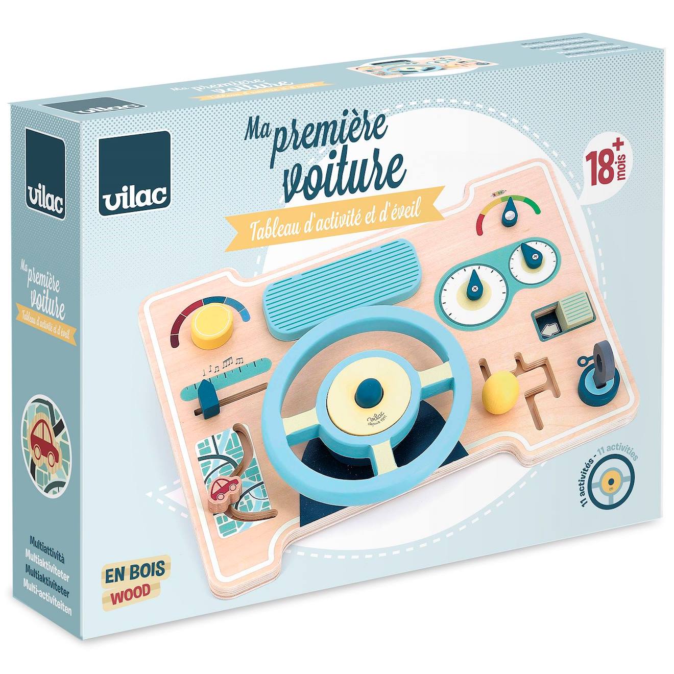 Tableau De Bord Multi-activités Beige (Vilac) - Image 2