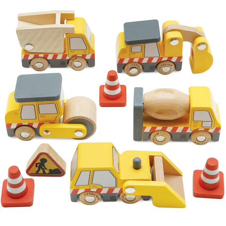 Le Toy Van - Véhicules De Chantier Jaune