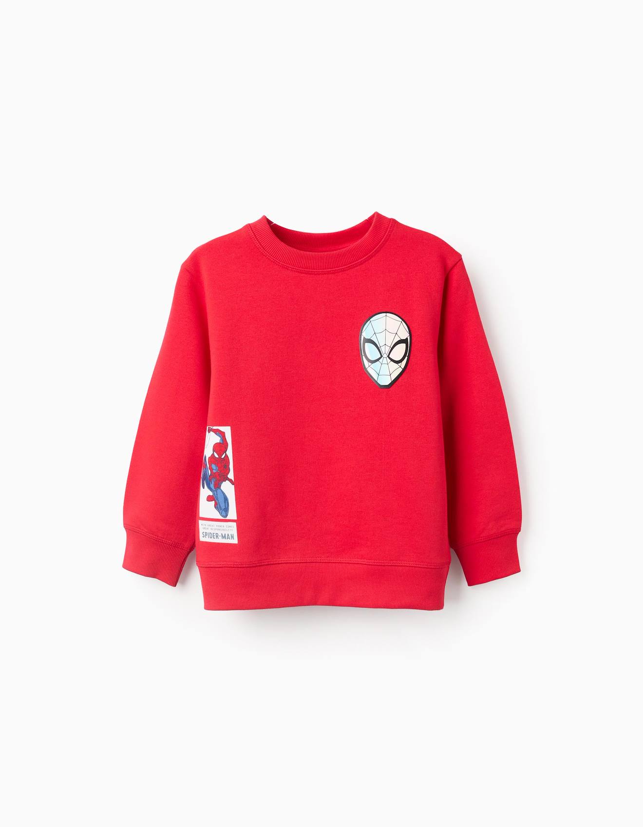 Sweat En Coton Spider-man Rouge