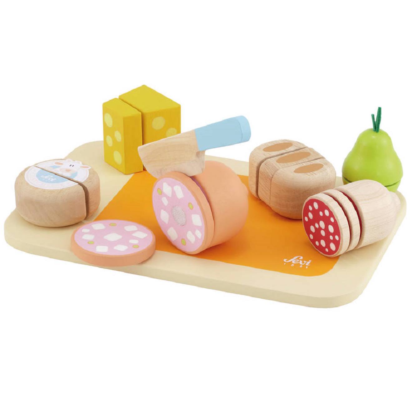 Plateau D'antipasti En Bois Orange