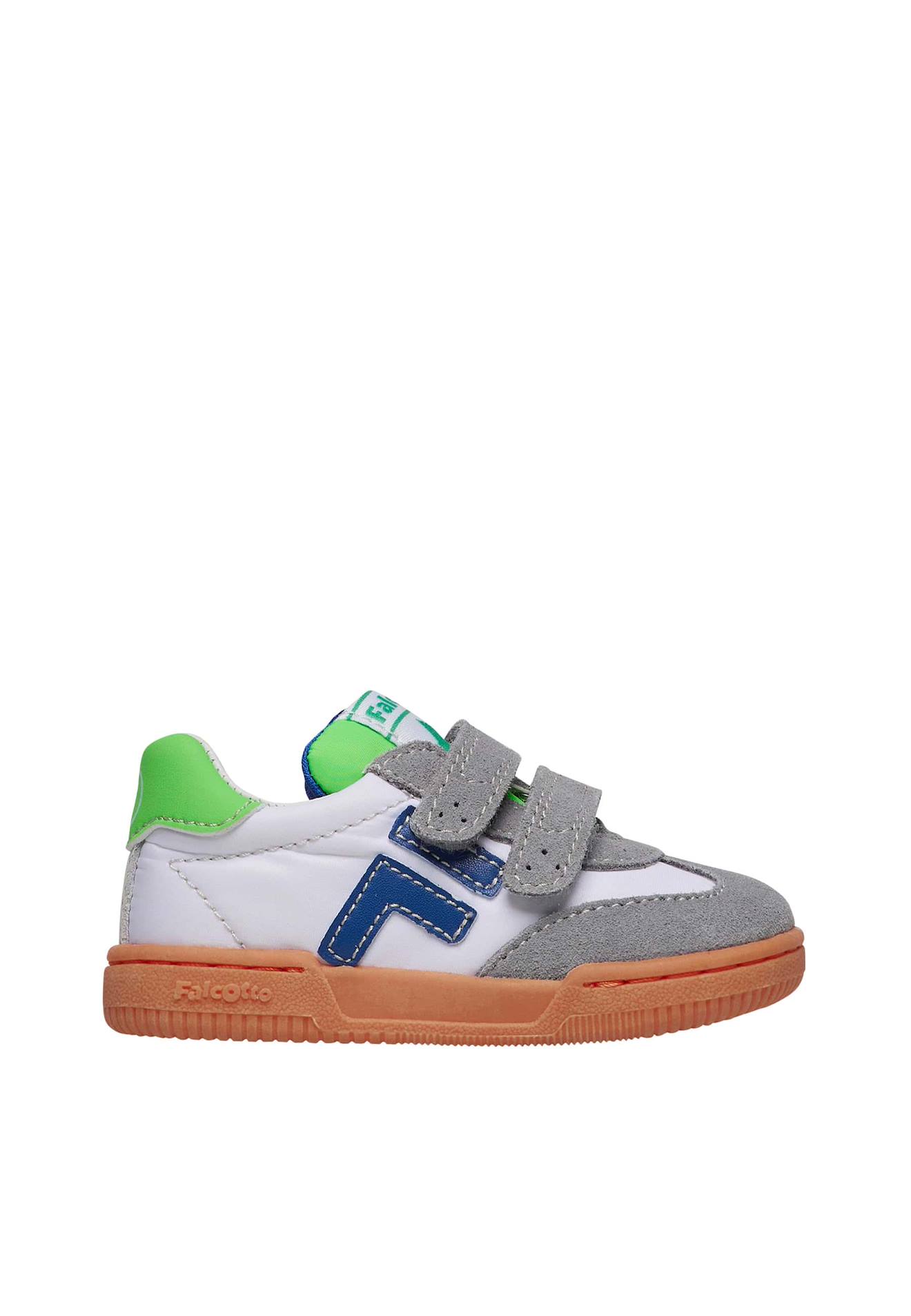 Baskets En Suède Et Tissu Technique Dasky Low Vl. Blanc-gris