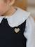 Pull bébé sans manches écru+marine+rose poudré 7 - vertbaudet enfant 