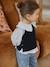 Pull bébé sans manches écru+marine+rose poudré 6 - vertbaudet enfant 