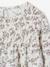 Robe à smocks motifs fleurs fille encre+vanille 7 - vertbaudet enfant 