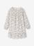 Robe à smocks motifs fleurs fille encre+vanille 5 - vertbaudet enfant 