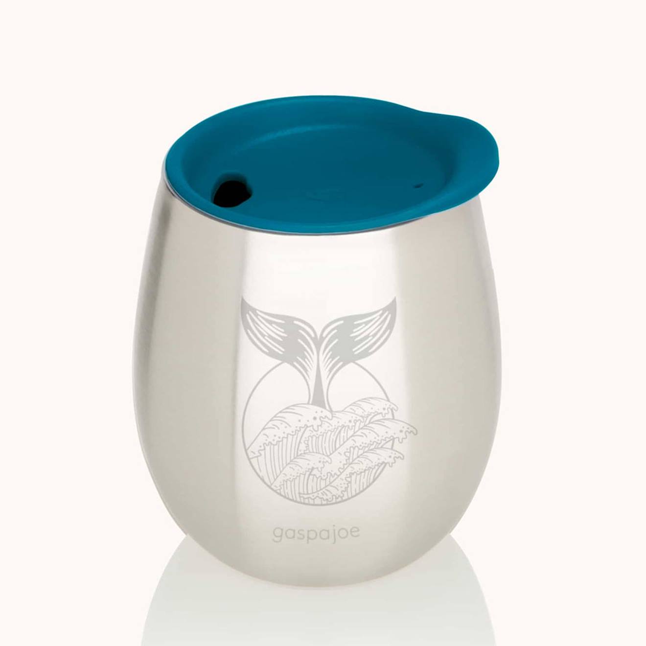 Mug Isotherme En Inox Cosy Baleine Bleu