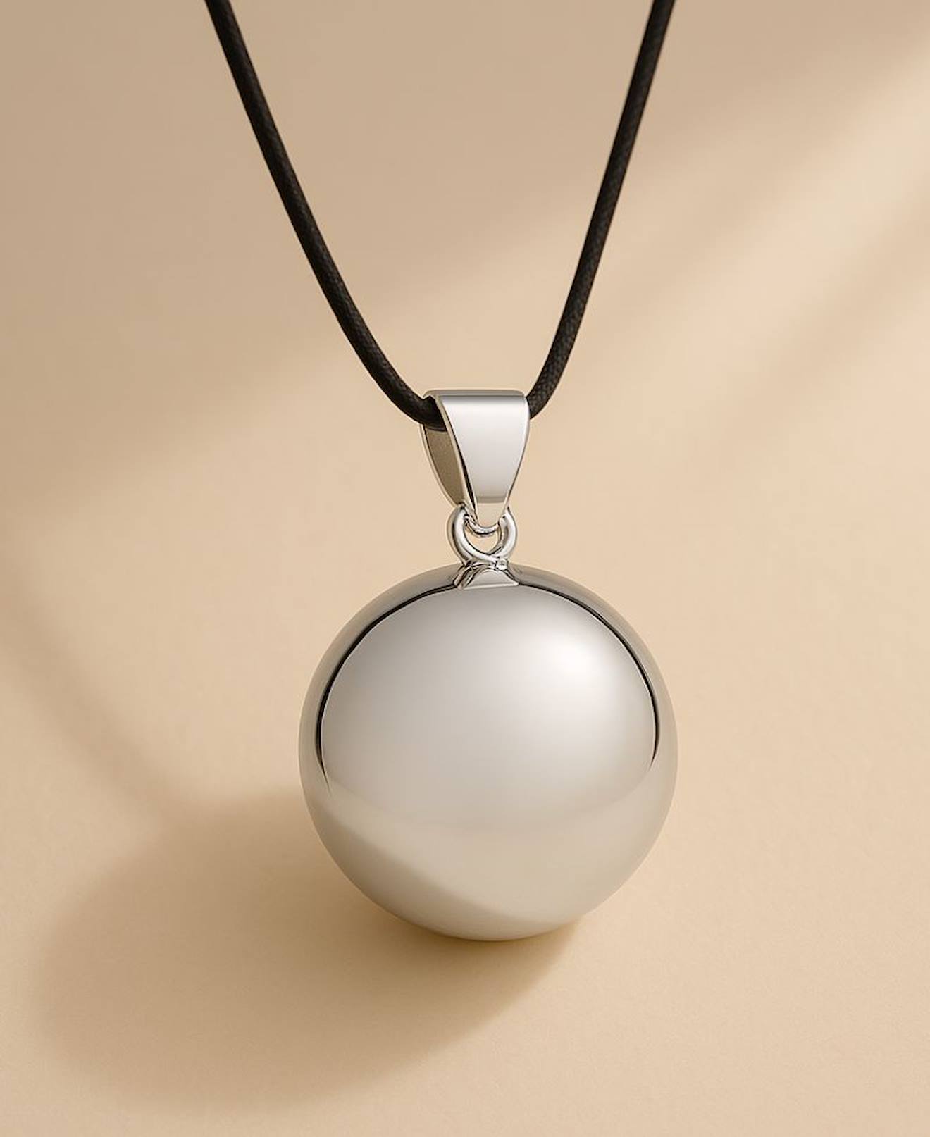 Bola De Grossesse Glossy Rhodium