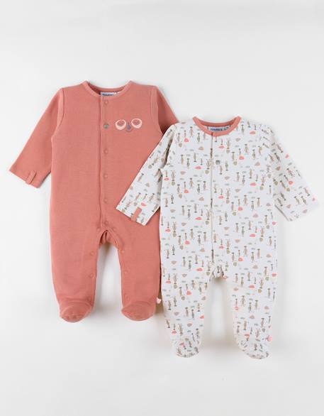 Bébé-Lot de 2 pyjamas bébé jersey