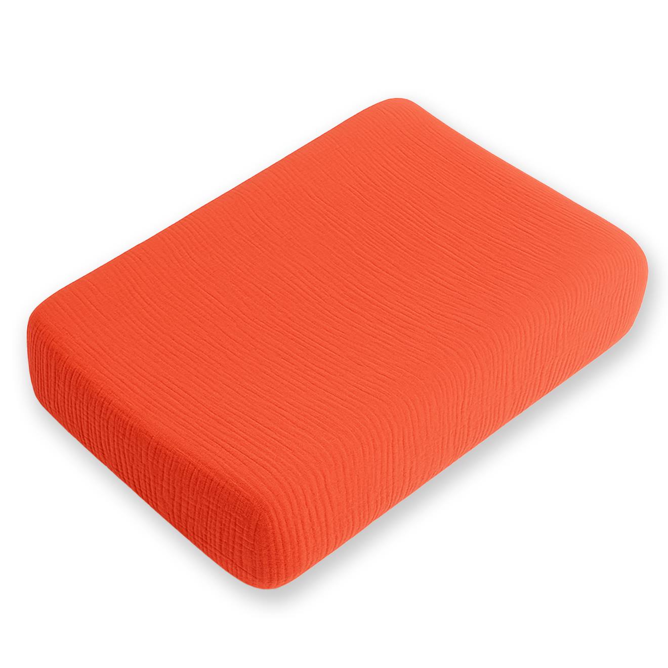 Housse De Matelas À Langer En Coton Bio Fraise