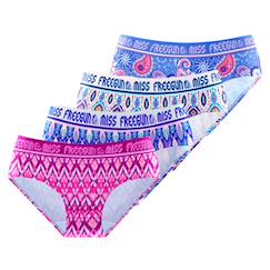 -Lot de 4 culottes  ethnic