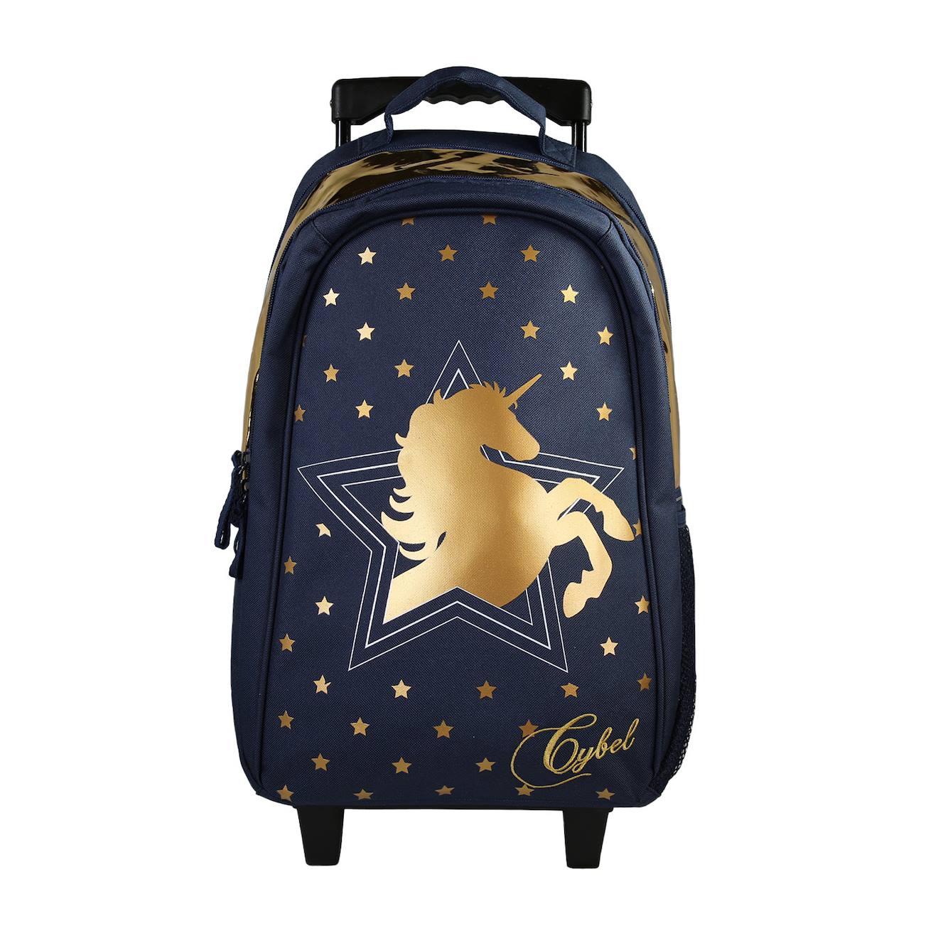 Sac À Dos À Roulettes Cybel Bleu