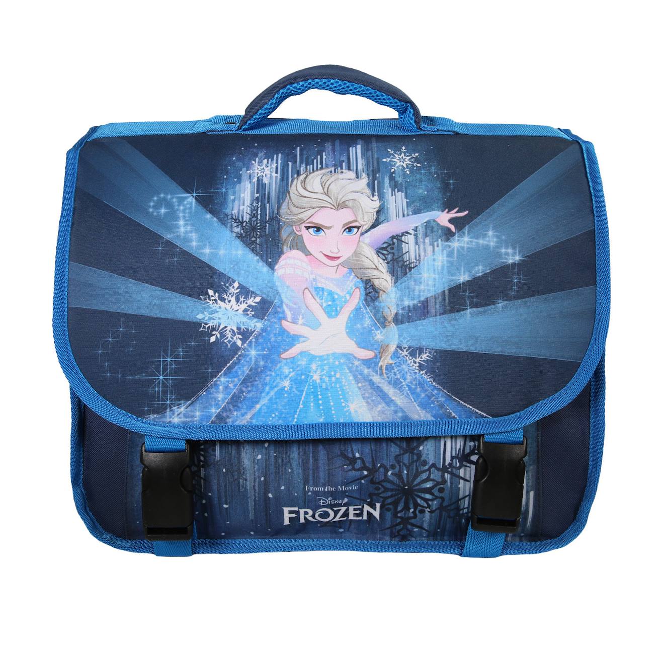 Cartable Scolaire Primaire La Reine Des Neiges Disney Bleu
