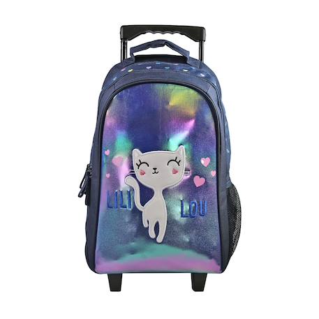Sac à dos à roulettes lili lou  - vertbaudet enfant