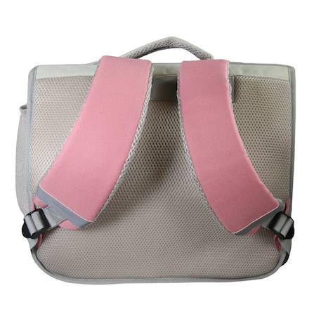 Cartable scolaire primaire lili lou Gris 4 - vertbaudet enfant 