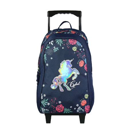 Sac à dos à roulettes cybel cheval licorne  - vertbaudet enfant