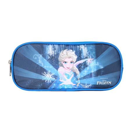 Trousse rectangulaire bleue la reine des neiges  - vertbaudet enfant