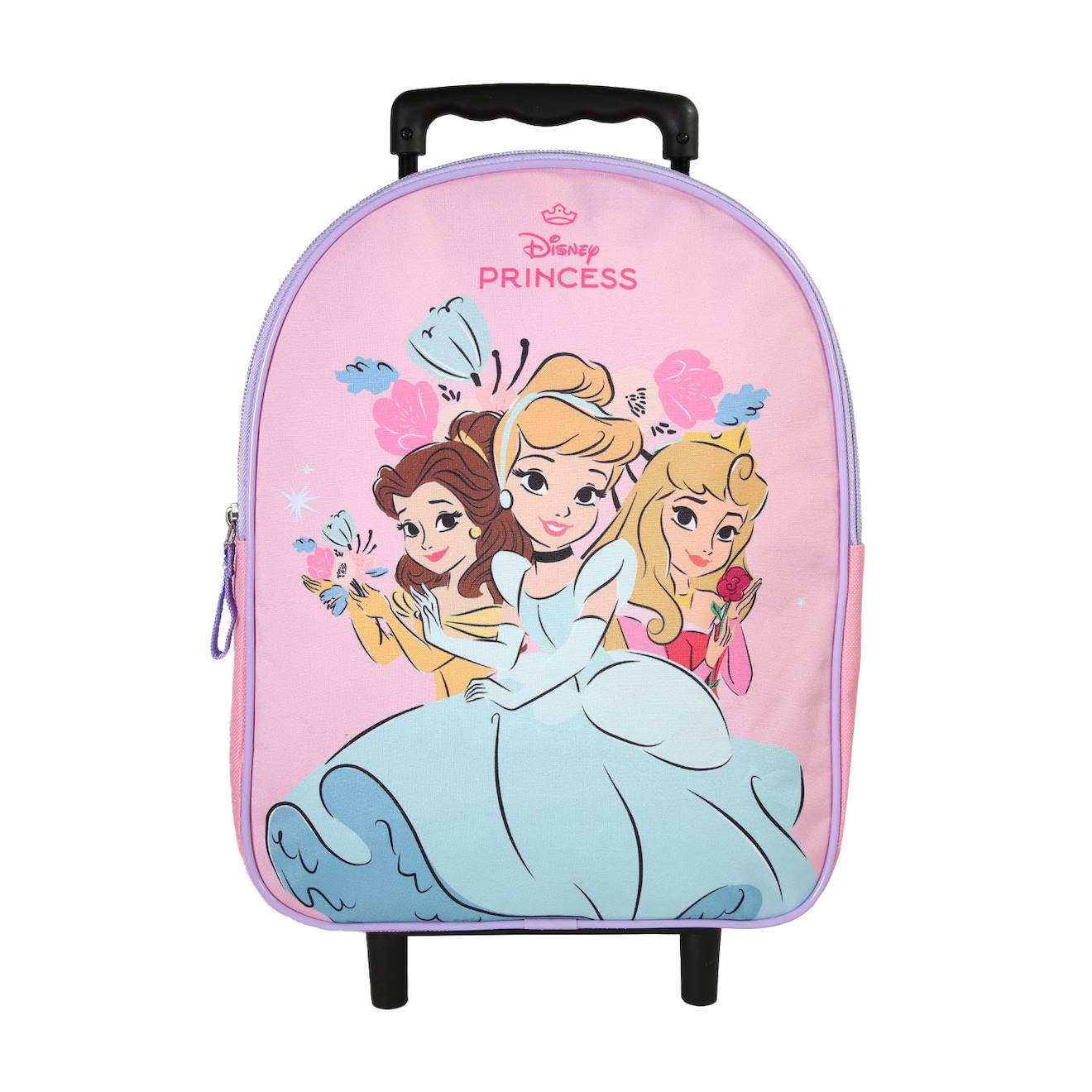 Sac À Dos À Roulettes Princesses Disney Rose