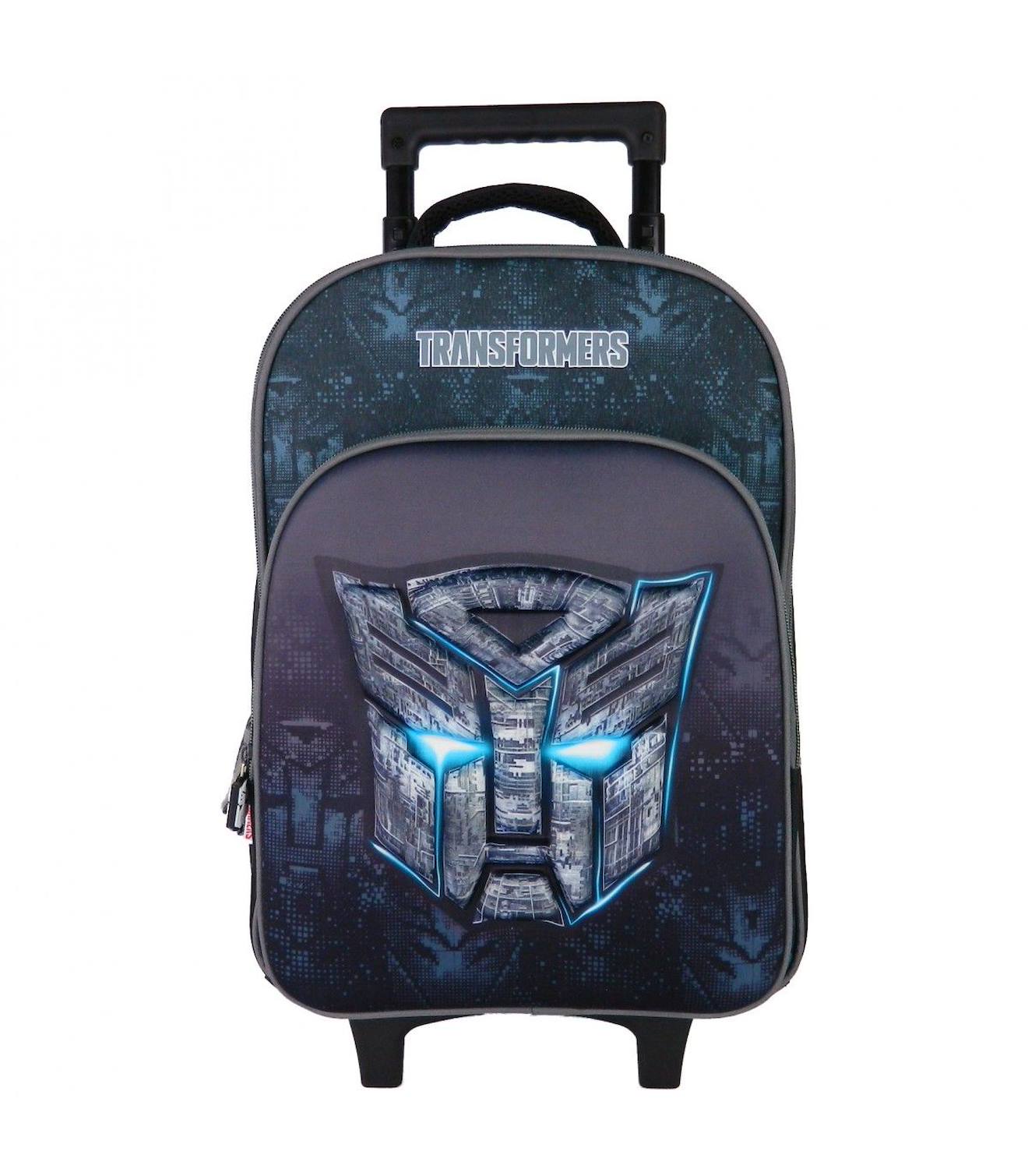 Sac À Dos À Roulettes Transformers Noir