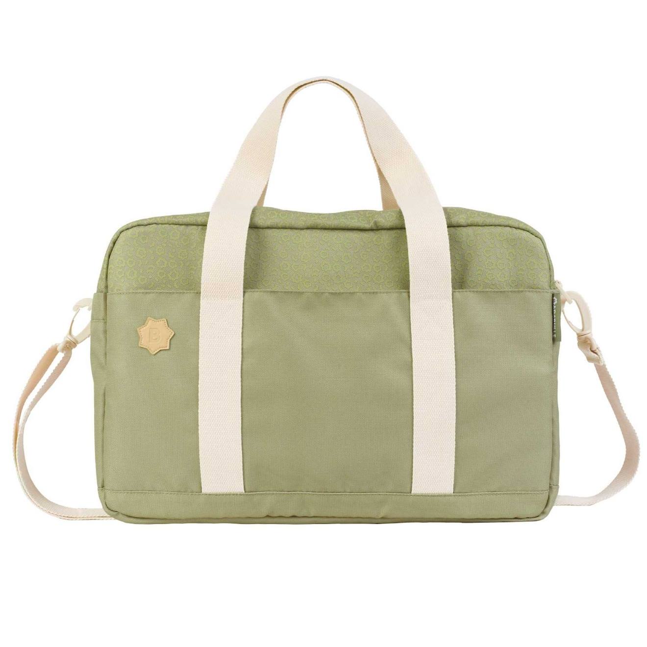 Sac À Langer Bébé Pocketstyle Vert, Écru