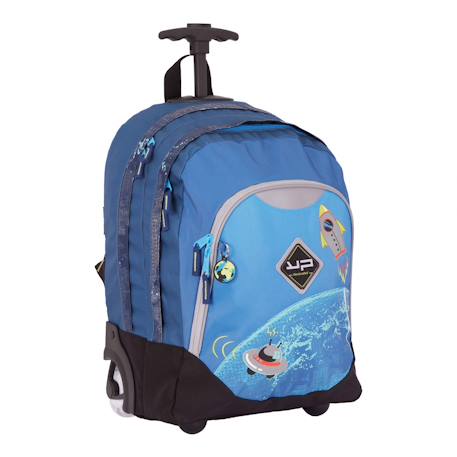 Sac à dos à roulettes objectif lune  - vertbaudet enfant