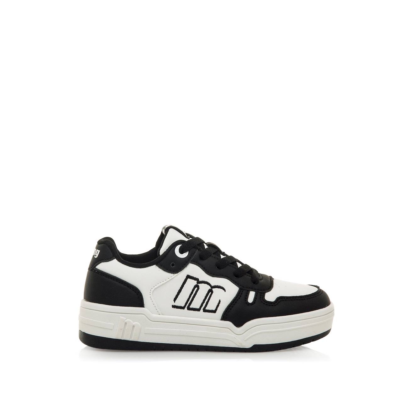 Sneakers Filles Synthétique Lacets Noir