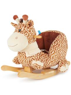 Jouet-Cheval à bascule - peluche girafe à bascule