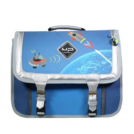 Garçon-Accessoires-Cartable, trousse-Cartable scolaire 38cm recyclé objectif lune