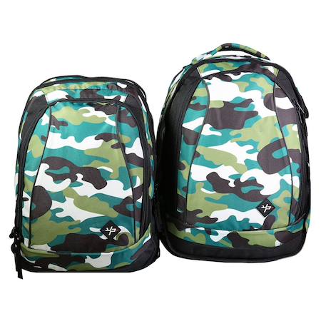 Garçon-Accessoires-Cartable, trousse-Sac à dos recyclé  2 en 1 camo