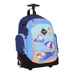Sac à dos scolaire à roulettes  farniente  - vertbaudet enfant