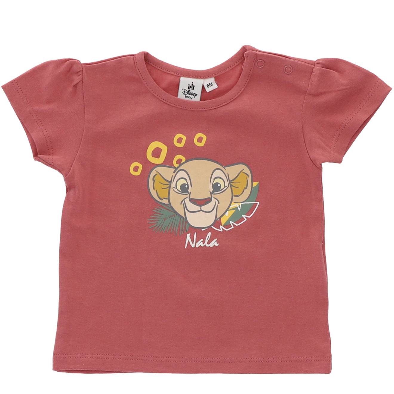 T-shirt Bébé Disney Nala Roi Rose