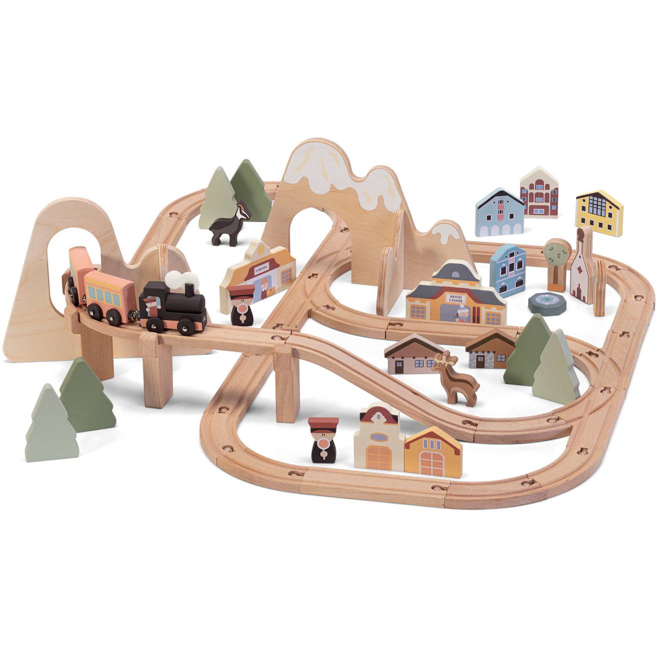 Le Petit Train Alpin Beige