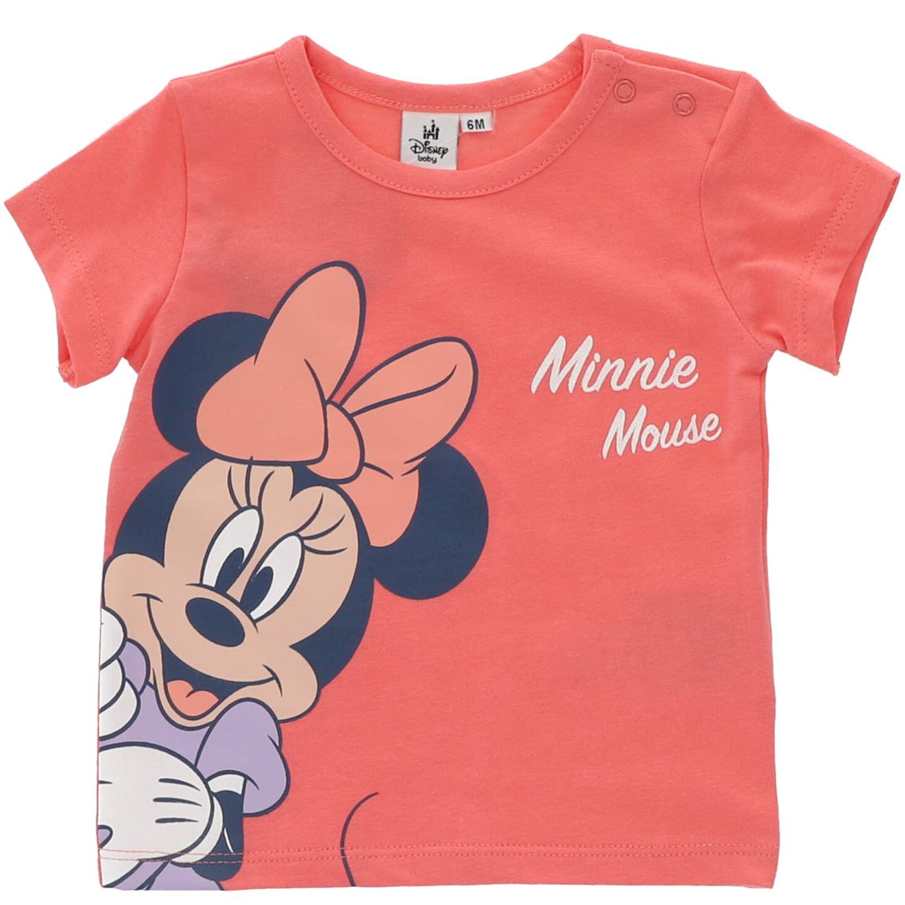 T-shirt Bébé Disney Minnie Rose